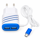 Carregador 3.1A Dual USB com Cabo Micro USBV8 - Kapbom - KA-393-V8 Kapbom