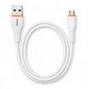 Cabo Usb V8 Emborrachado (Sjx-08-V8) - Shinka - Branco Dados,